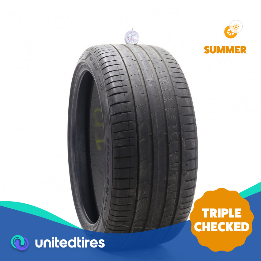 Used 275/35R21 Pirelli P Zero PZ4 TO Elect PNCS 103W - 7/32