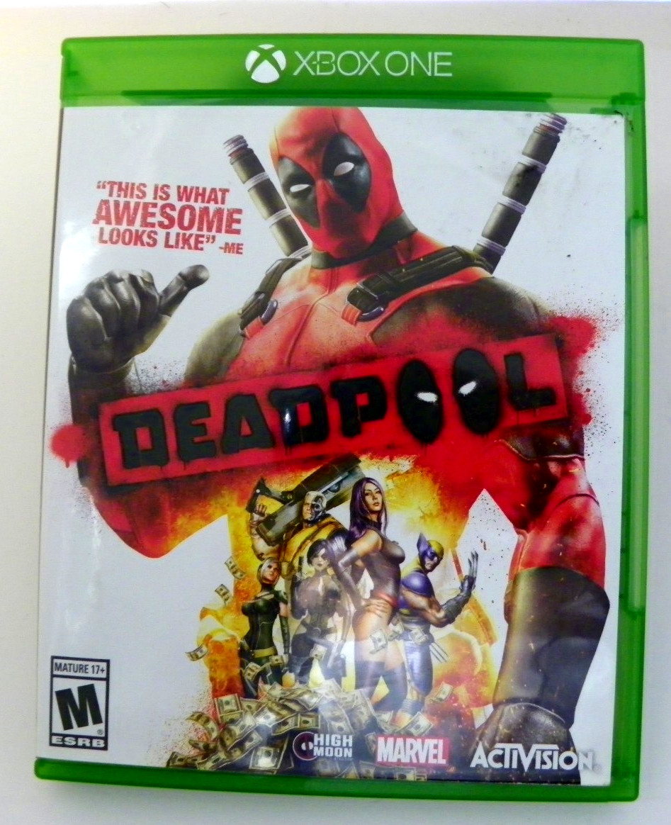 Deadpool (Microsoft Xbox One, 2015) Very Clean No Scratches SEE PICS