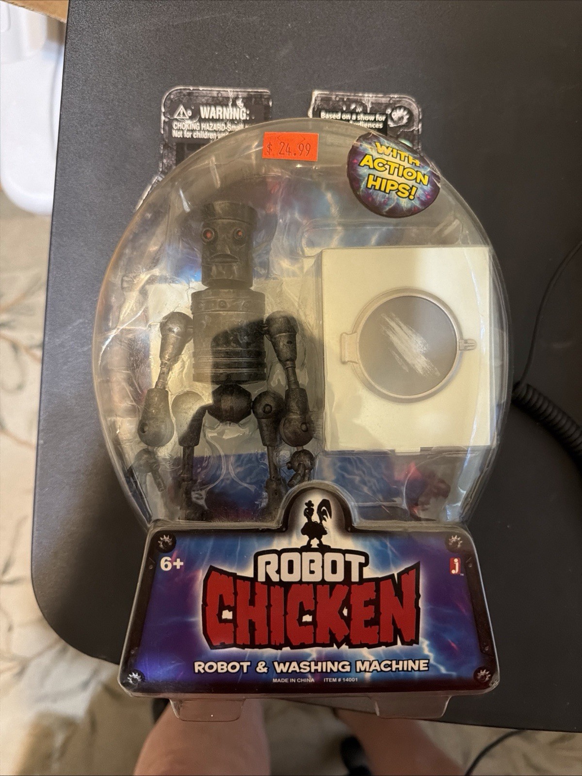 Robot & Washing Machine Robot Chicken Action Figure Adult Swim 2010