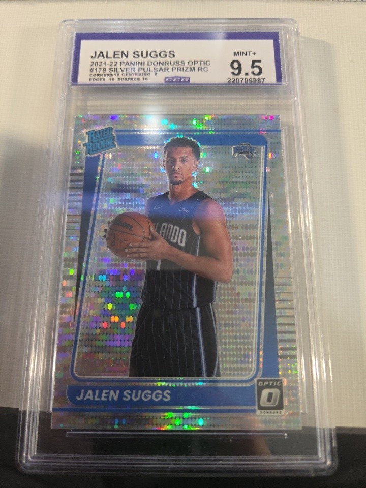 2021-22 OPTIC PRIZMS PULSAR RATED ROOKIE RC JALEN SUGGS 2021-22 OPTIC PRIZMS PULSAR RATED ROOKIE RC JALEN SUGGS