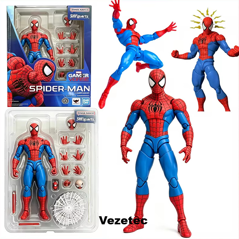 Mustang Toyz Spider-Man Gamerverse 1/12 SHF Replica Action Figure Model MT02 Mustang Toyz Spider-Man Gamerverse 1/12 SHF Replica Action Figure Model MT02