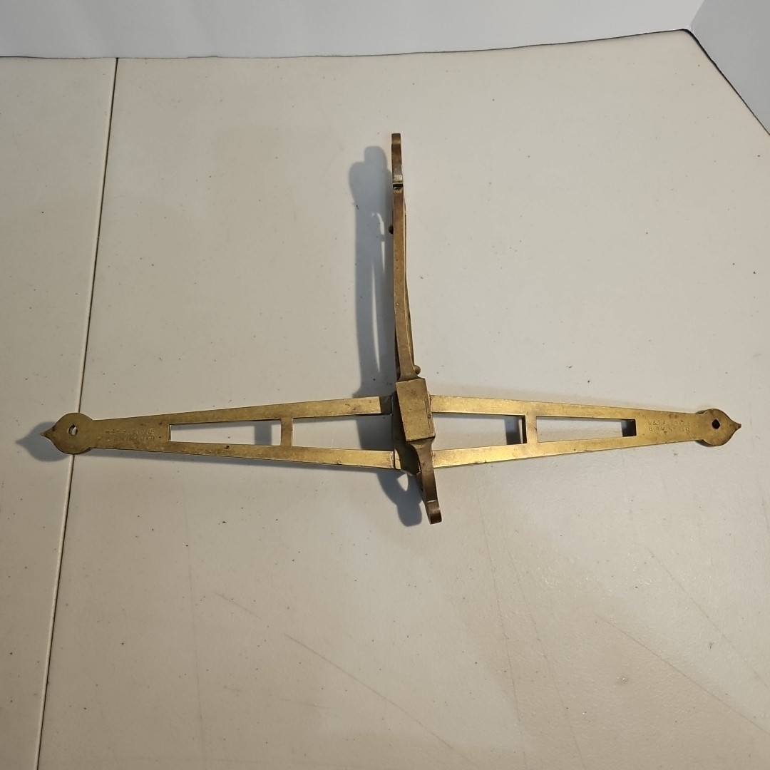 Antique W & T Avery Brass Balance Scale Birmingham Parts