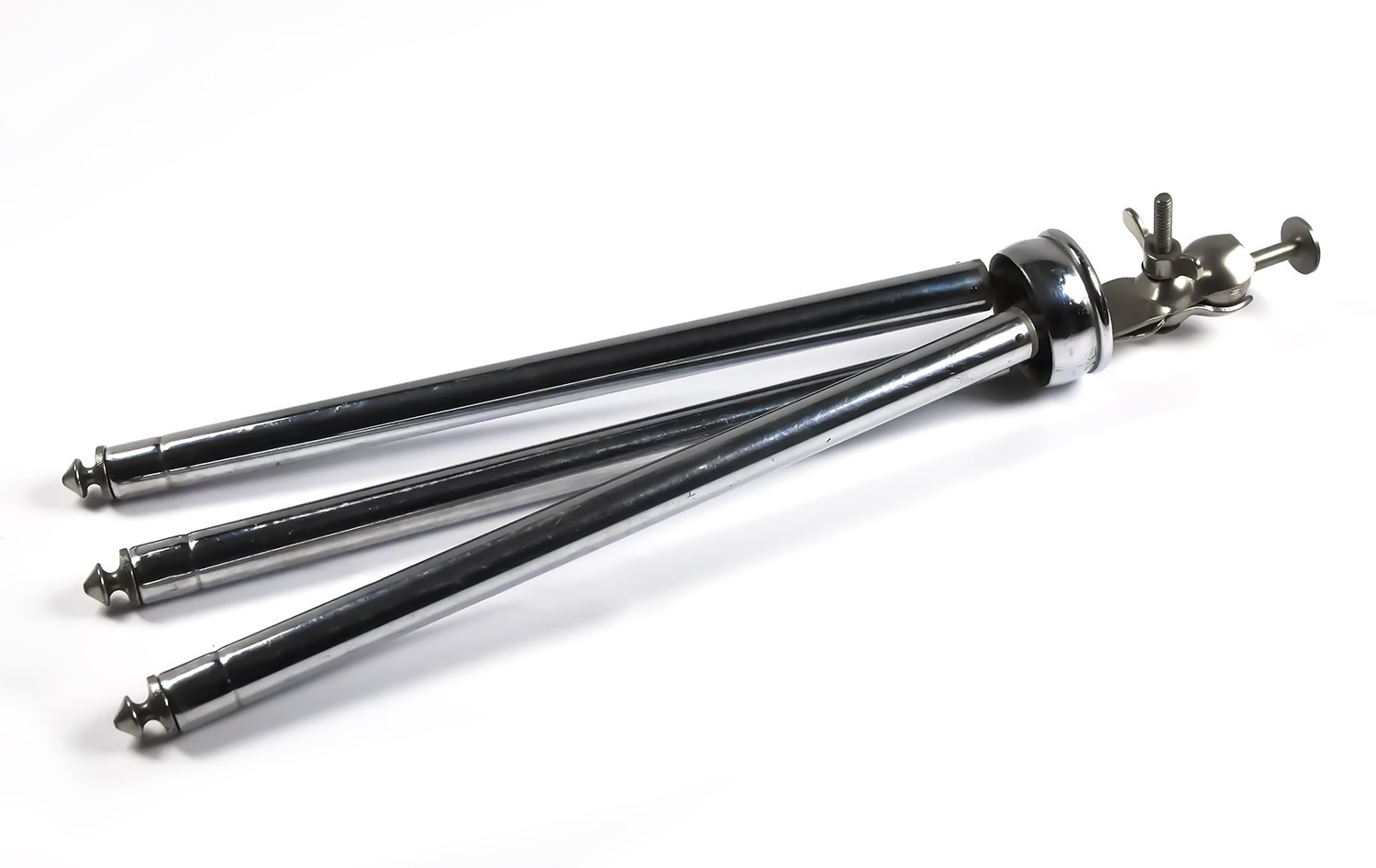Vintage Telescopic Multi section Metal Tripod mid-20th Century