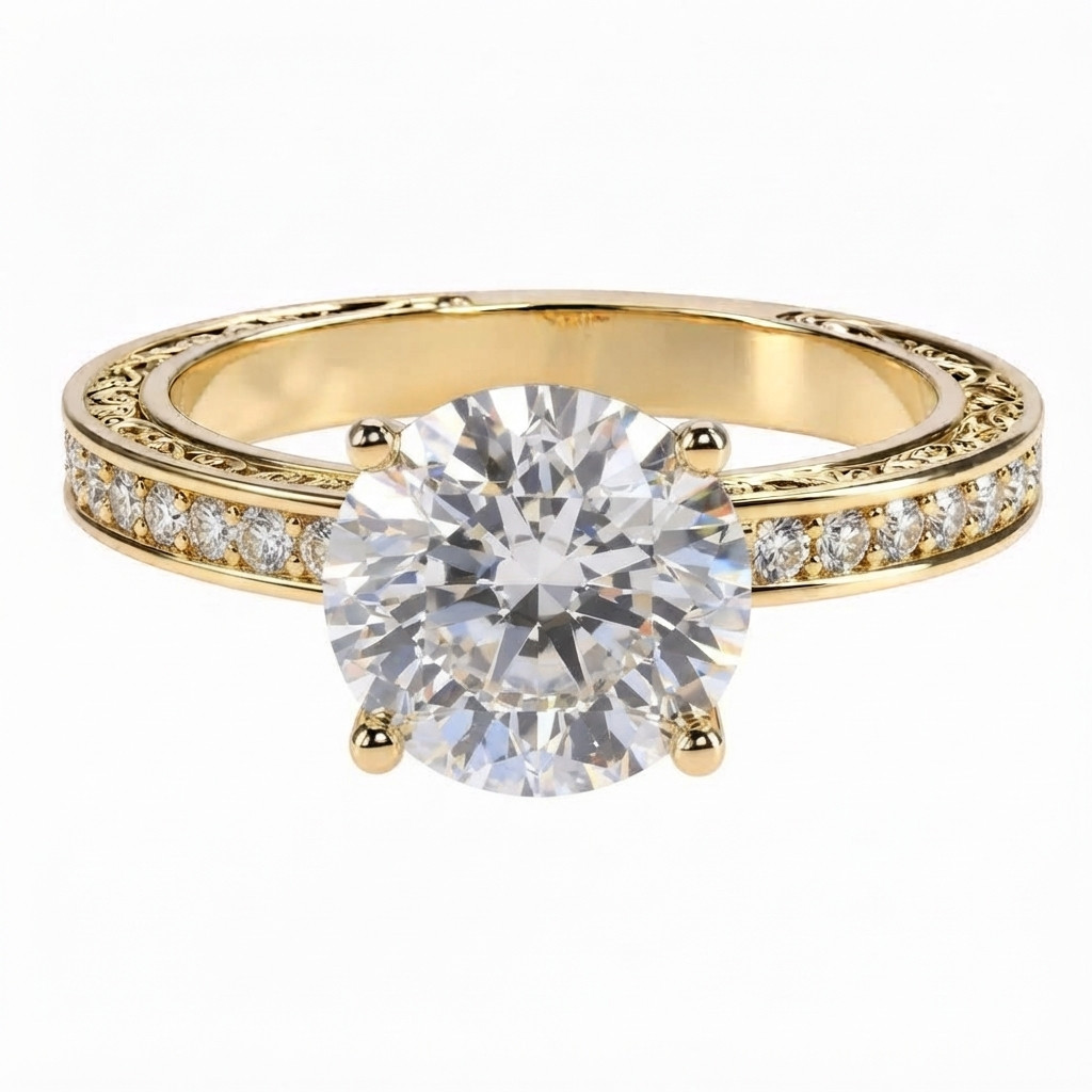 *STUNNING* 2.18 Ct GIA Certified Natural Diamond Engagement Ring 💍