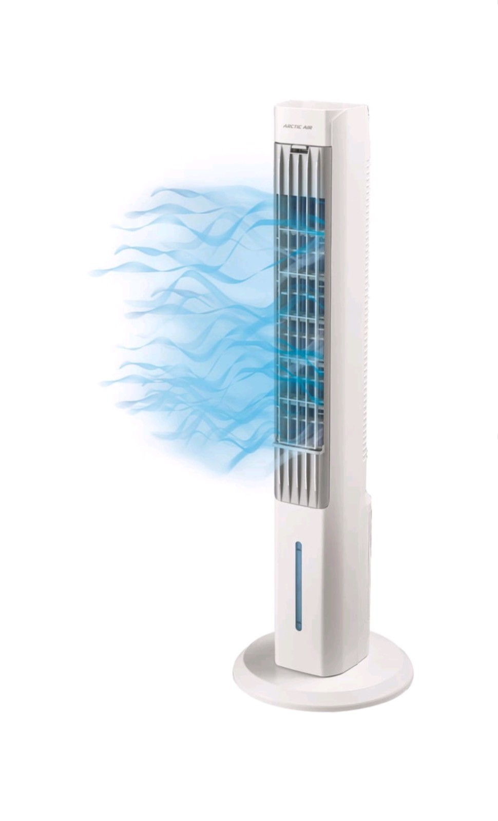 ARCTIC AIR 100 CFM Turbo Chill Tower Evaporative Space Cooler With Remote Contro ARCTIC AIR 100 CFM Turbo Chill Tower Evaporative Space Cooler With Remote Contro