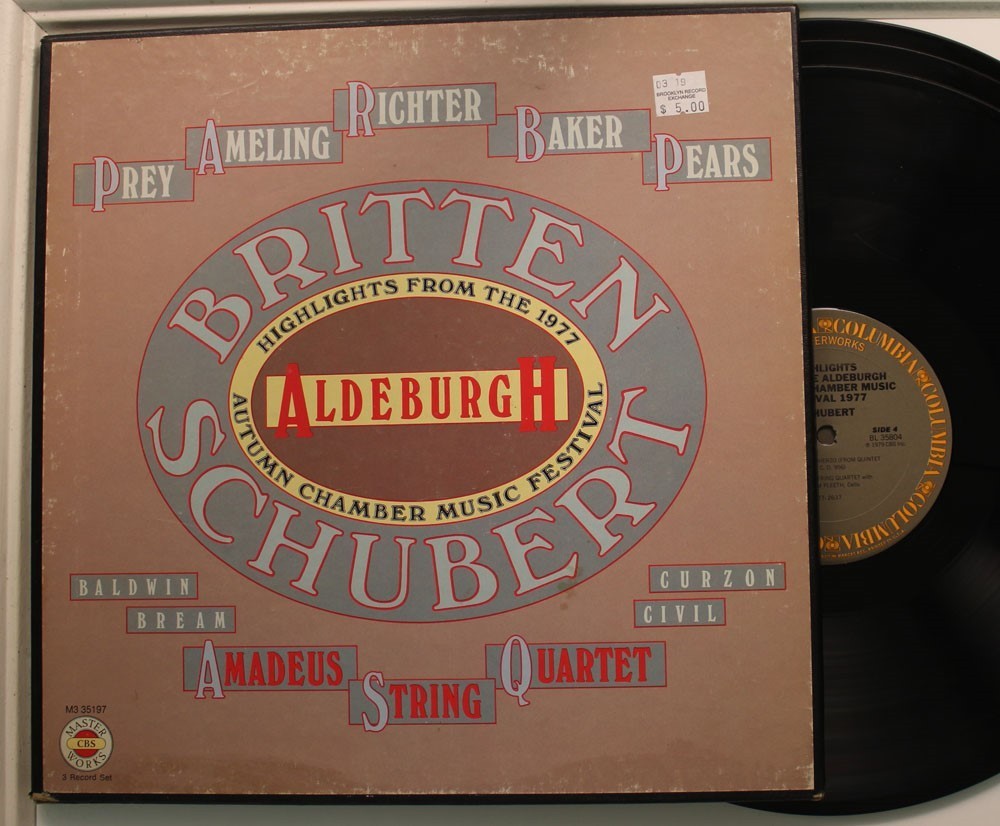 Amadeus String Quartet 3-Disc Lp Highlights From 1977 Autumn Chamber Music Fest Amadeus String Quartet 3-Disc Lp Highlights From 1977 Autumn Chamber Music Fest