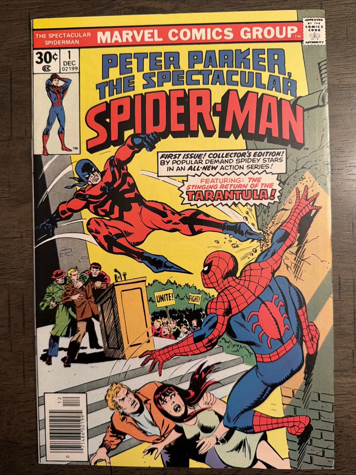 Marvel Comics Peter Parker The Spectacular Spider-Man #1 1976 First Issue