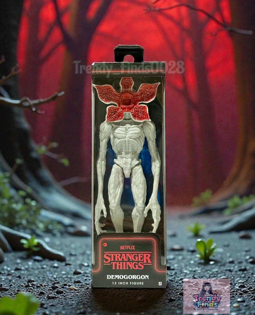*New*Netflix STRANGER THINGS S5 DEMOGORGON 12in Action Figure HALLOWEEN Jazwares