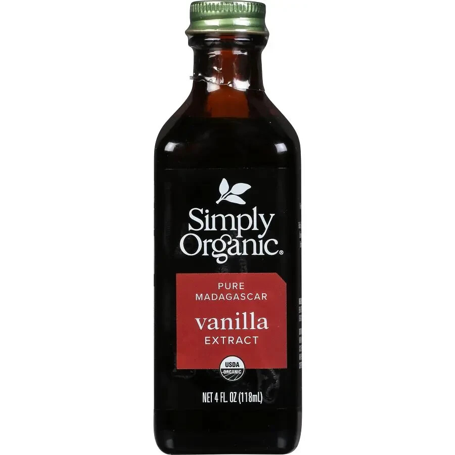Simply Organic Pure Madagascar Vanilla Extract 4 FL OZ (118mL) Simply Organic Pure Madagascar Vanilla Extract 4 FL OZ (118mL)