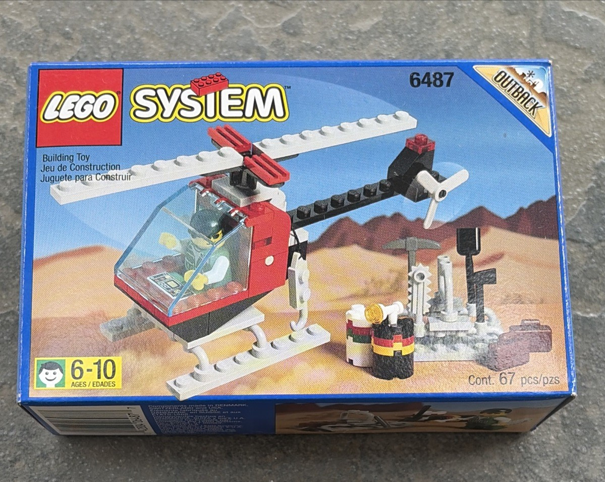Vintage LEGO #6487 OUTBACK  MOUNTAIN RESCUE New In Sealed Box 1997
