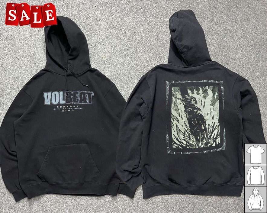 New Volbeat Servant Of The Mind 2022 Christmas Gift S-5XL Hoodie DO483