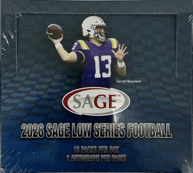 2026 Sage Football Low Series Hobby Box 2026 Sage Football Low Series Hobby Box