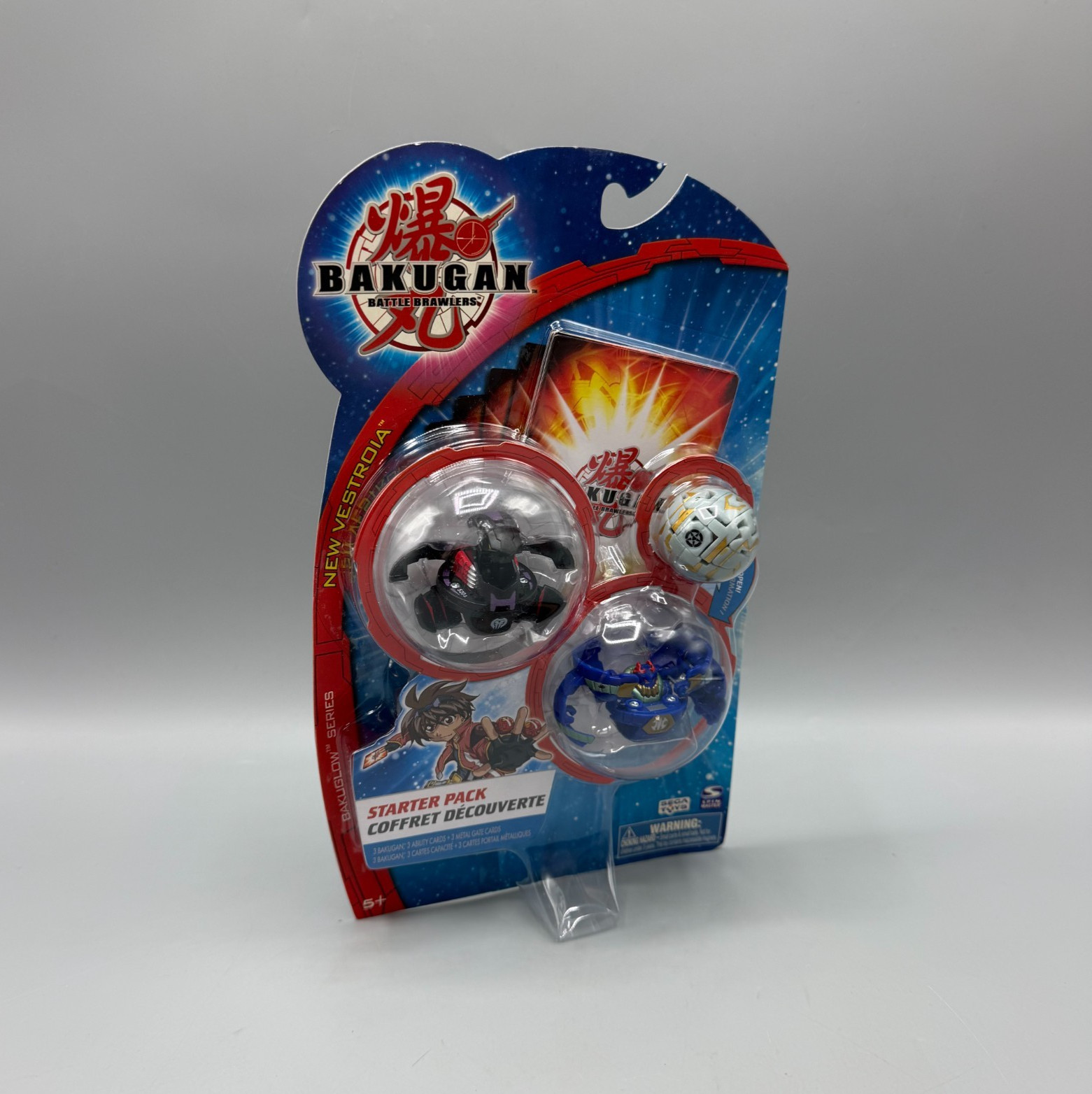Bakugan Battle Brawlers New Vestroia Starter Pack Alpha Percival Wilda Brontes