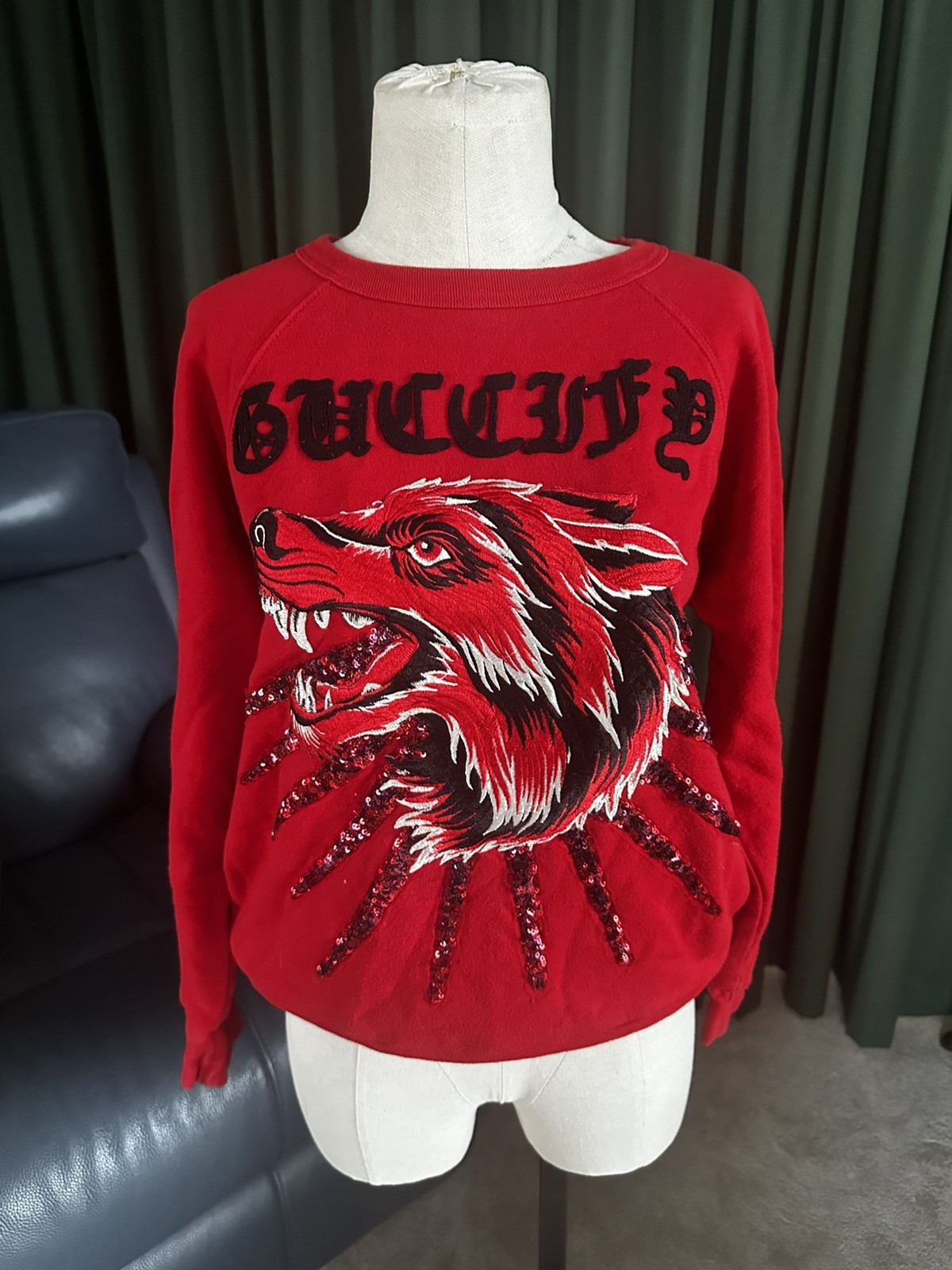 Gucci Guccify Red Wolf Sweatshirt Gucci Guccify Red Wolf Sweatshirt