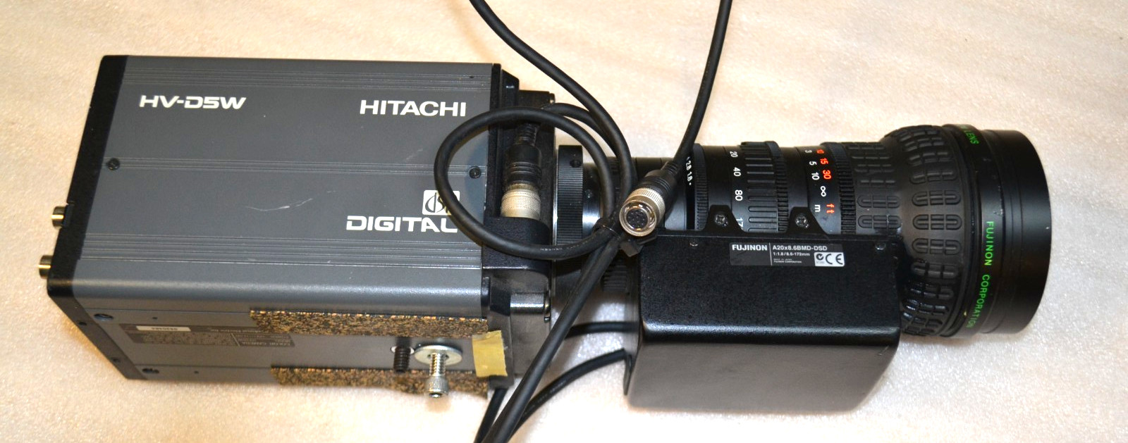 Hitachi HV-D5W Digital Video Camera & Fujinon A20X8.6BMD-DSD LENS
