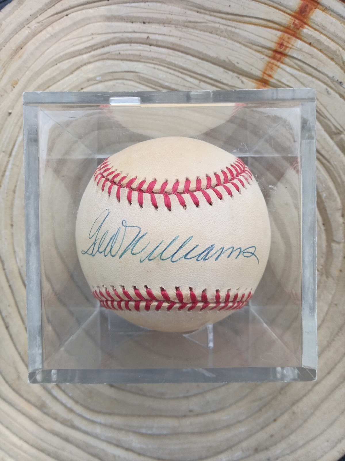 Ted Williams Signed Baseball Ted Williams Signed Baseball