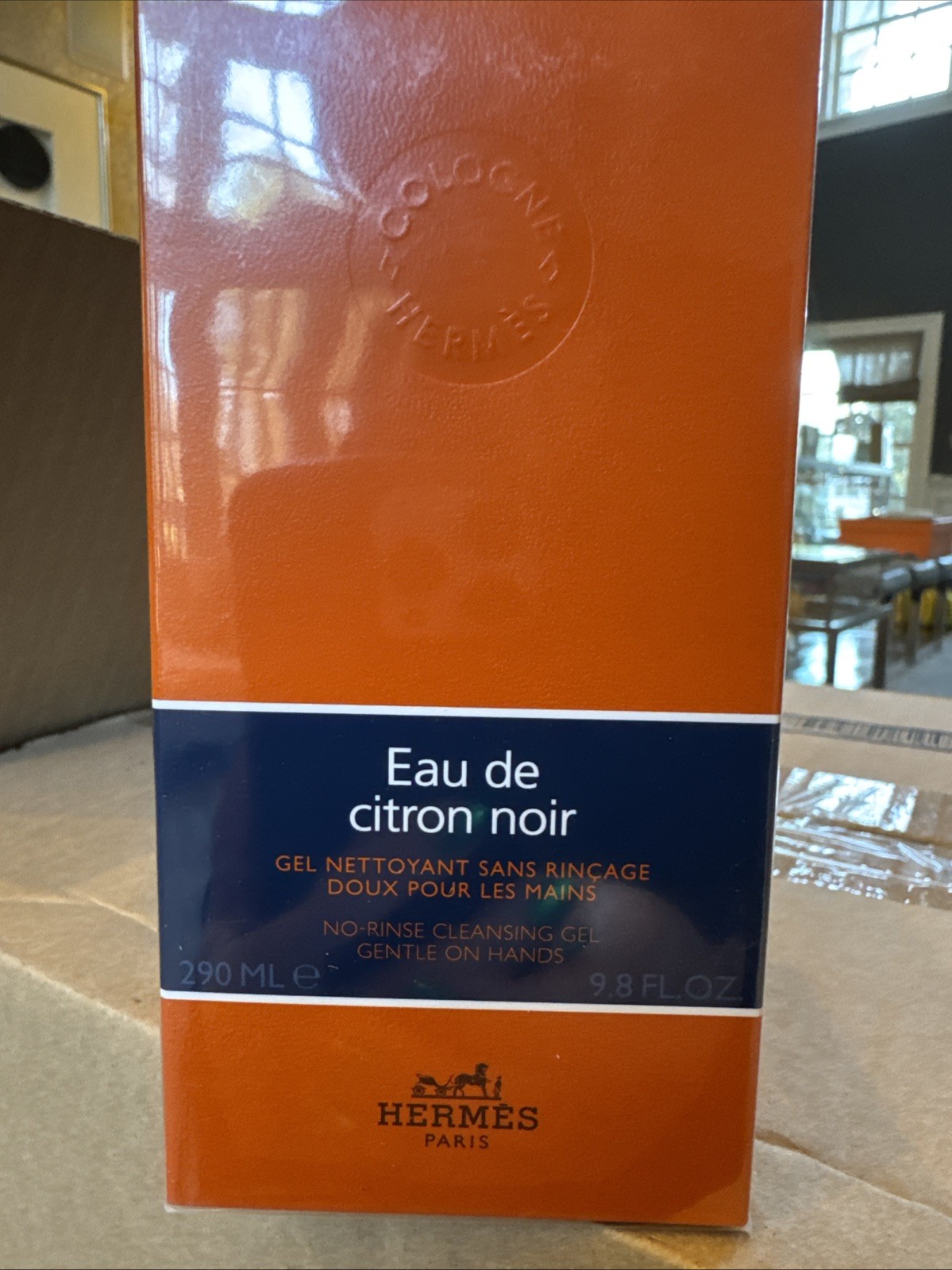 Hermes Eau de Citron Noir No Rinse Cleansing Gel 290ml BNIB Hermes Eau de Citron Noir No Rinse Cleansing Gel 290ml BNIB