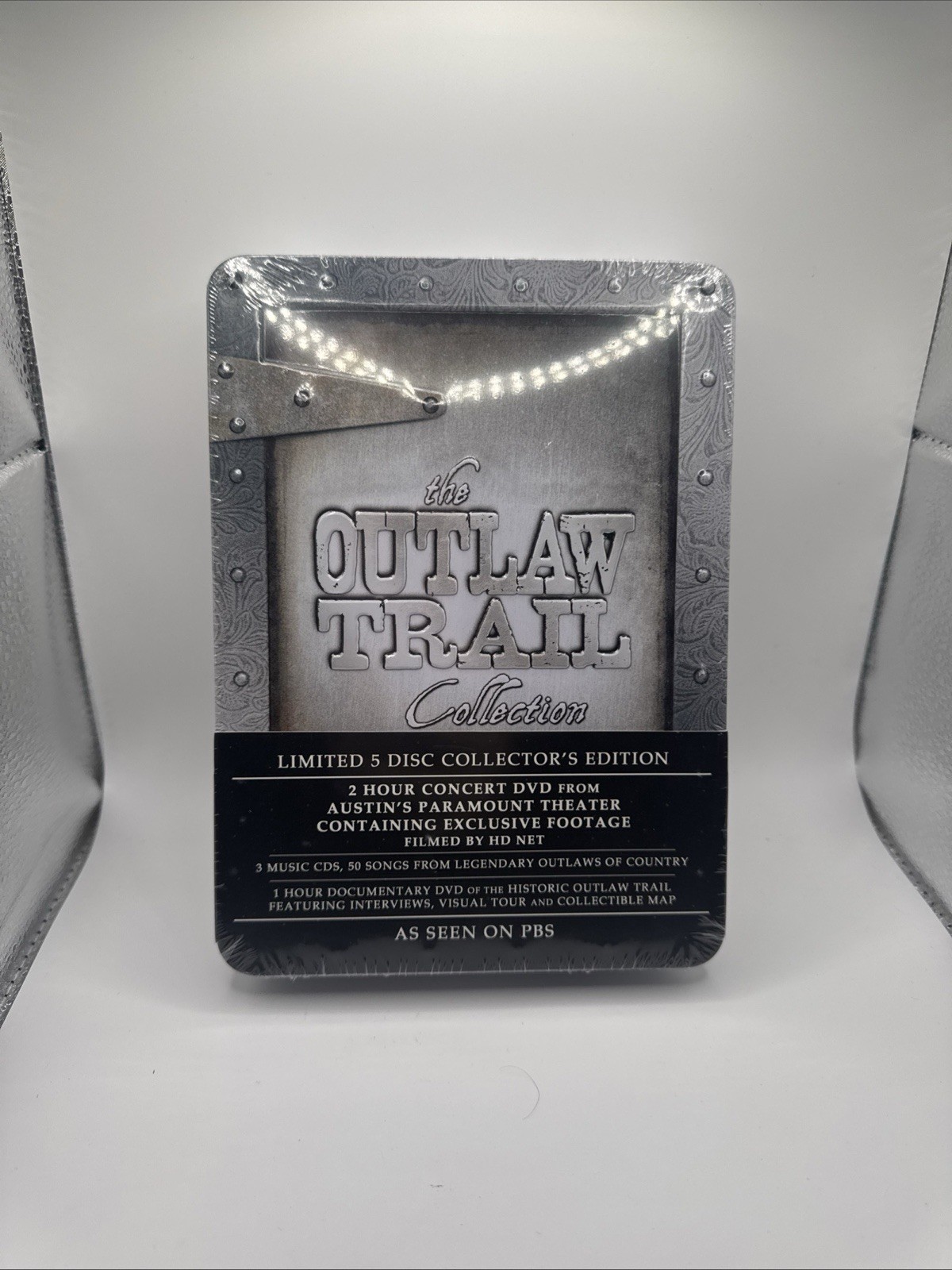 The Outlaw Trail Collection (DVD,2008) Tin metal gift  Sealed