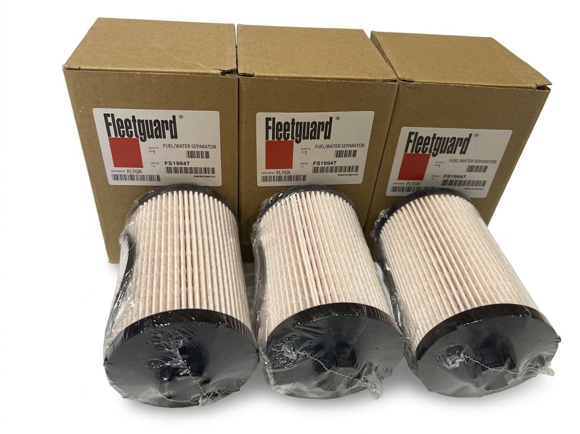 6 PACK Fleetguard FS19947 OEM Grade Fuel Filter, PF7978, 600149, 33994; P550824