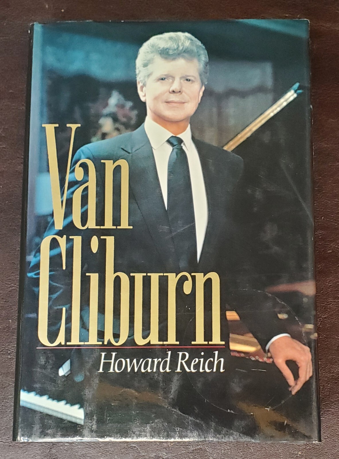 *SIGNED/1st Edit/Print* Van Cliburn : A Biography, Howard Reich, 1993, HC/DJ/VG-