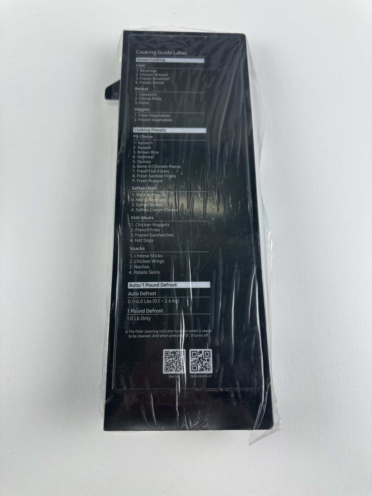 Samsung DE94-04096A Microwave Control Panel Assembly NEW OEM Genuine Part