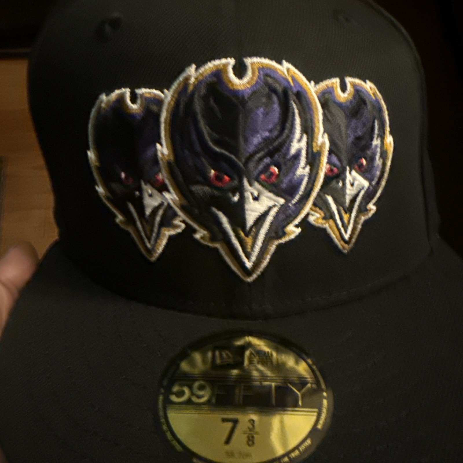Baltimore Ravens John Geiger x Misplaced Series NFL 59FIFTY New Era Size 7 3/8
