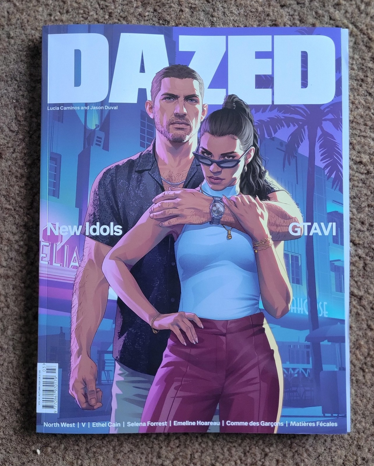 GTA VI Dazed Magazine #293 Autumn 2026 North West * V BTS * Ethel Cain *IN STOCK GTA VI Dazed Magazine #293 Autumn 2026 North West * V BTS * Ethel Cain *IN STOCK