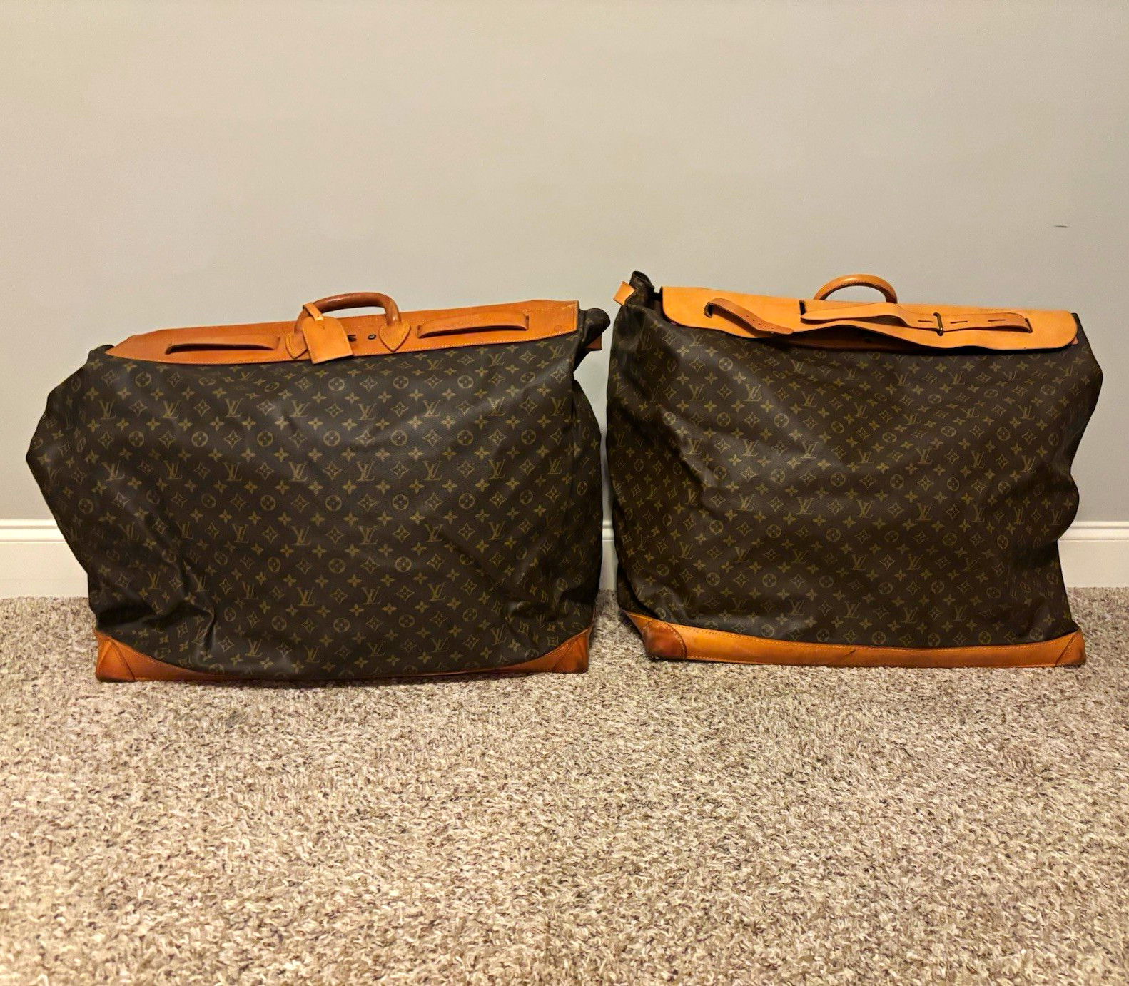 ✨RARE Pair Louis Vuitton Monogram Steamer 65s✨ ✨RARE Pair Louis Vuitton Monogram Steamer 65s✨