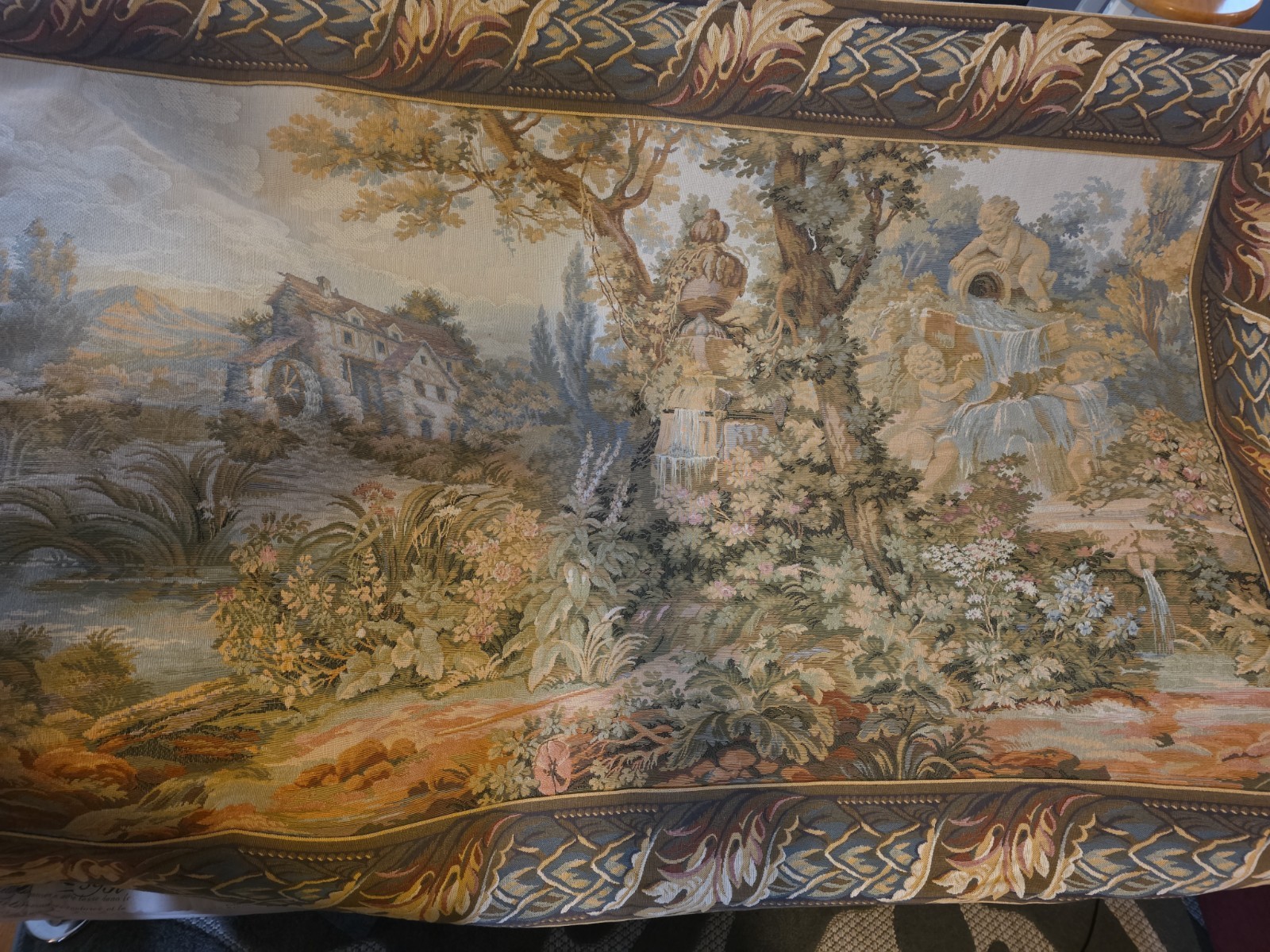 Vintage French Floral Tapestry Wall Hanging Blossoming Bedroom Décor 132x79 cm Vintage French Floral Tapestry Wall Hanging Blossoming Bedroom Décor 132x79 cm