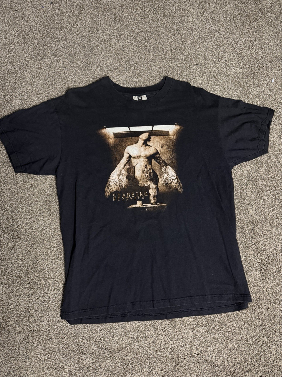 Vintage 1998 Stabbing Westward Save Yourself Shirt Size: L