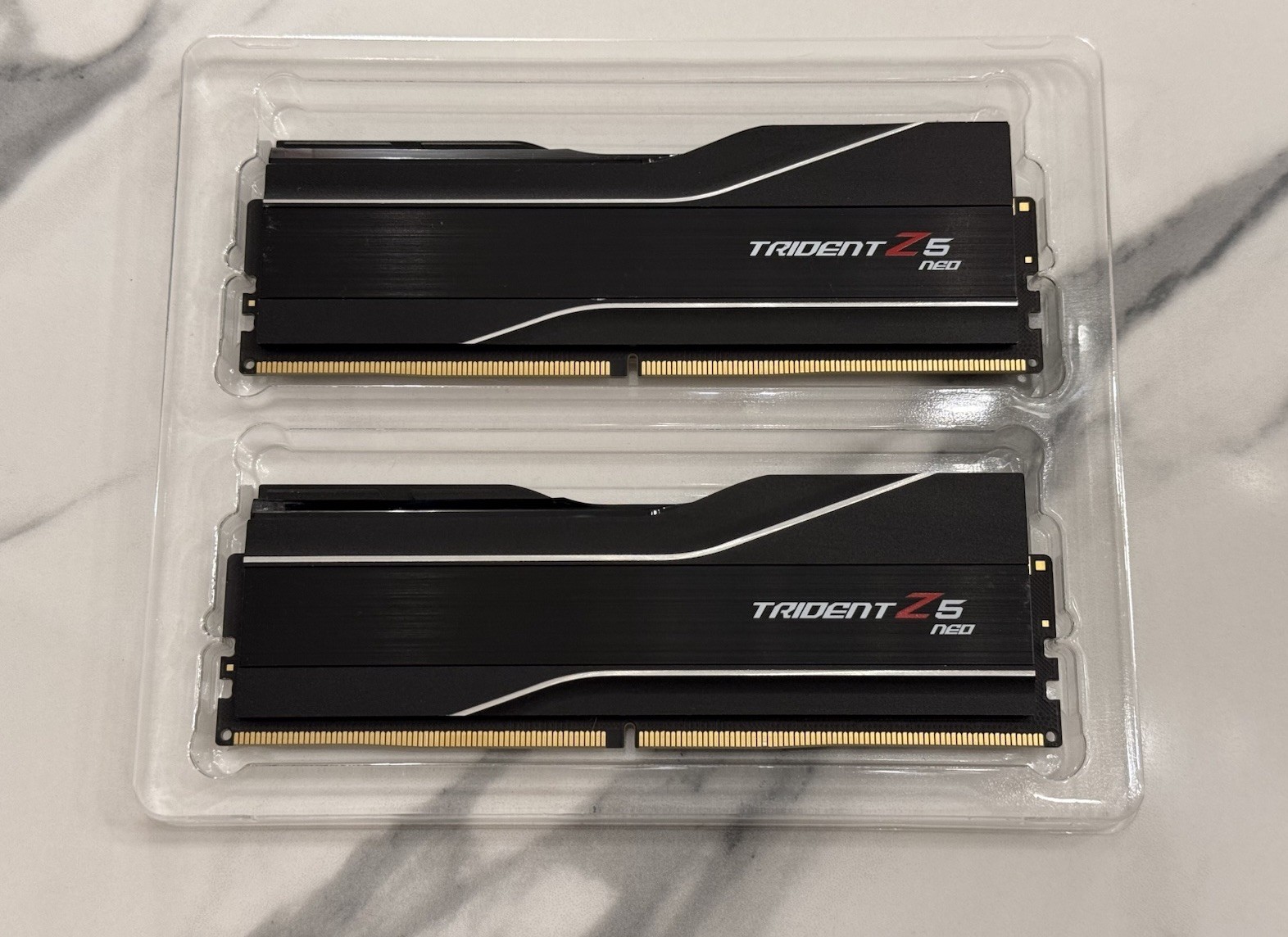 GSKILL Trident Z5 Neo RGB DDR5 32GB (2x 16GB) 6000MTs CL30 *AMD EXPO* RAM Kit GSKILL Trident Z5 Neo RGB DDR5 32GB (2x 16GB) 6000MTs CL30 *AMD EXPO* RAM Kit