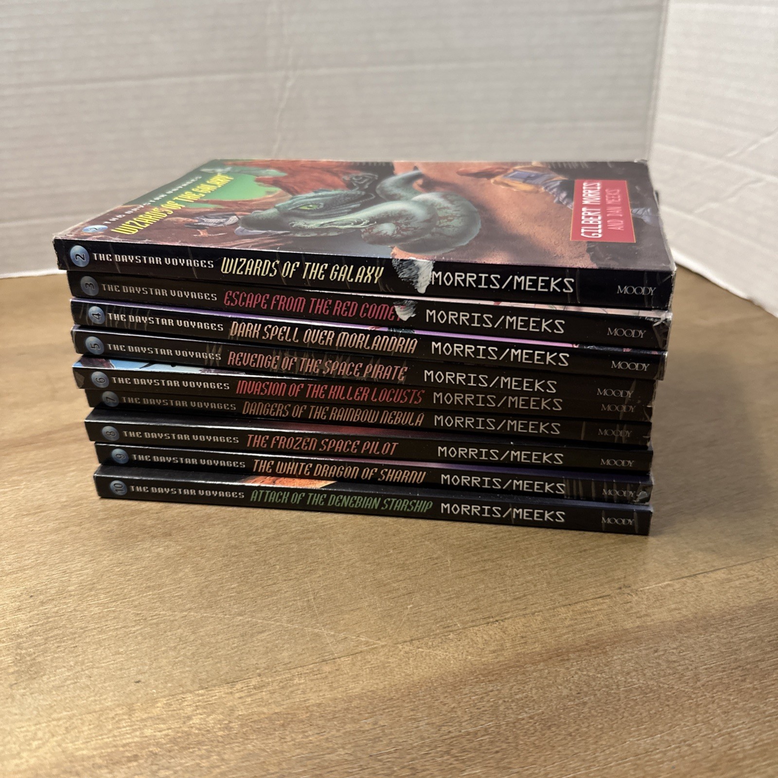 Lot of 9 Daystar Voyages books #2-10 Gilbert Morris/ Meeks Lot of 9 Daystar Voyages books #2-10 Gilbert Morris/ Meeks