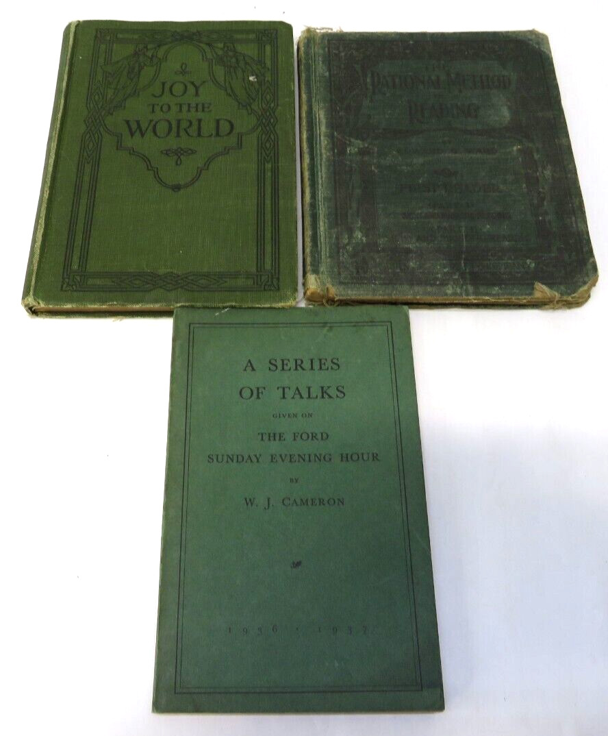 Vintage Joy to World Hymnal Rational Method of Reading A Series of Talks Books
