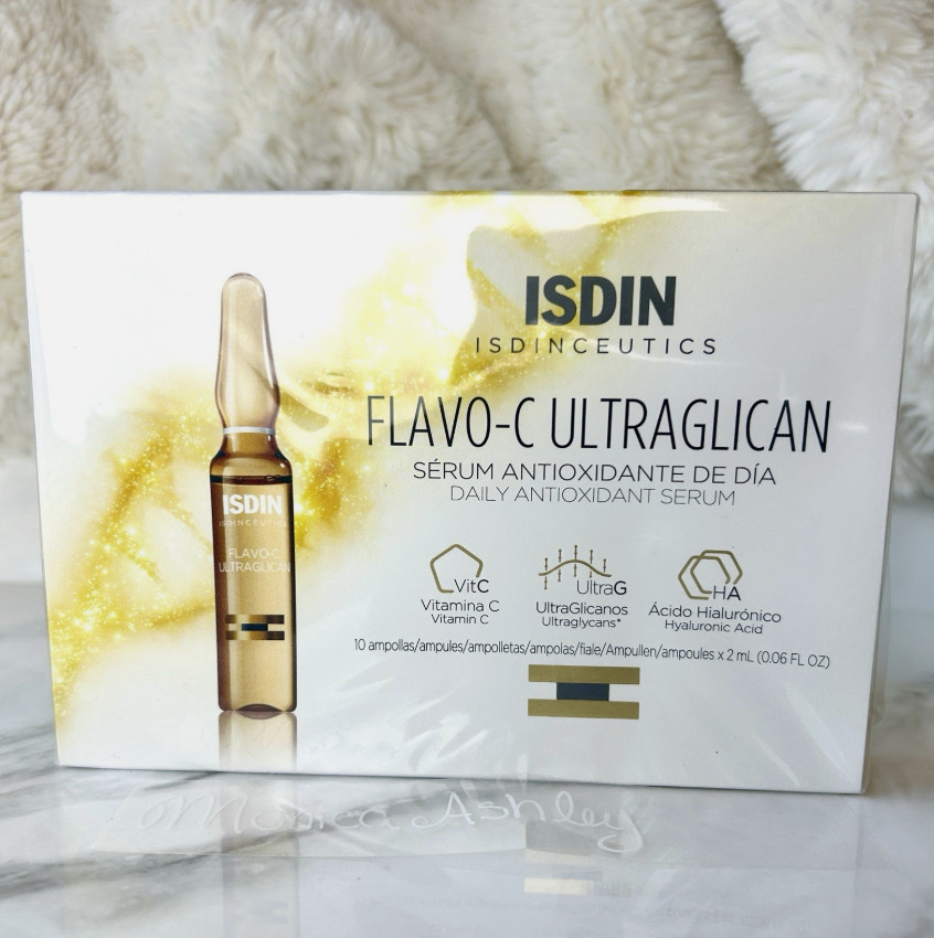 ISDIN ISDINCEUTICS Flavo C Ultraglican Antioxidant 10 Ampoules x 2ml each NIB