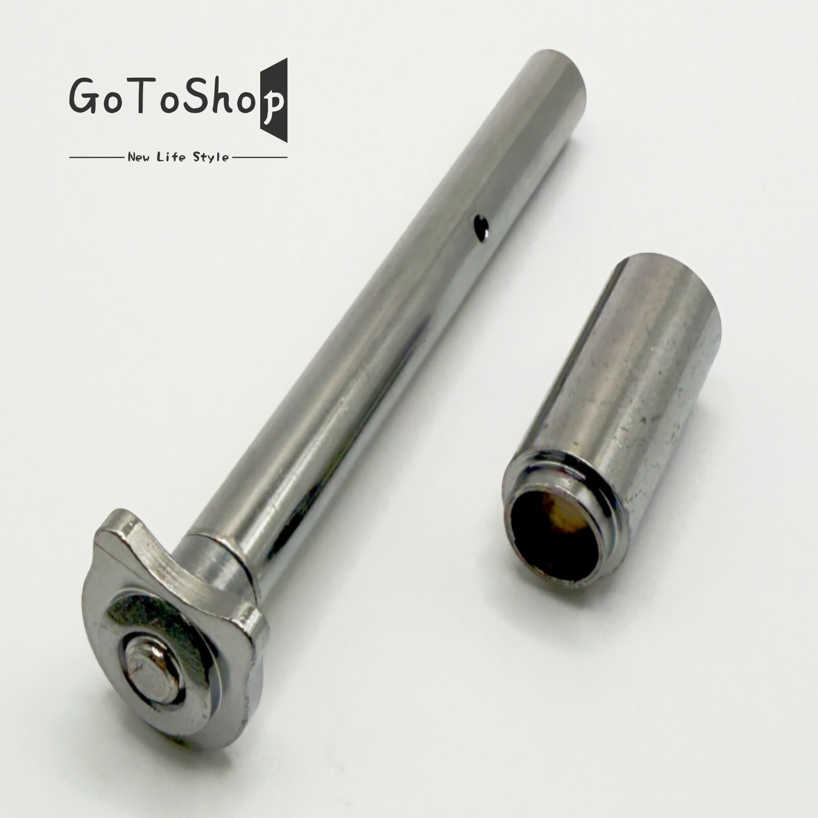 Guide Rod + plug kit for Standard Commander size 1911 Stainless Silver