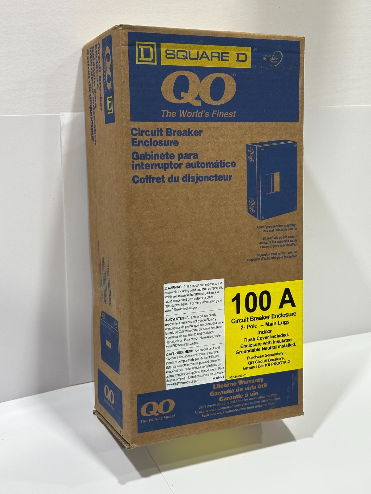 NEW Square-D QO2100BNF Circuit Breaker Enclosure 100 A