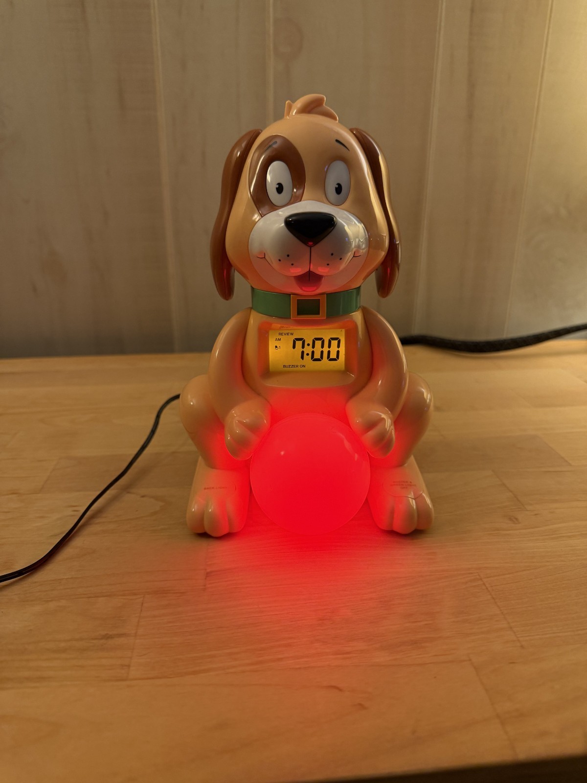 Big Red Rooster Dog Light Kids Sleep Training Alarm Clock 8\