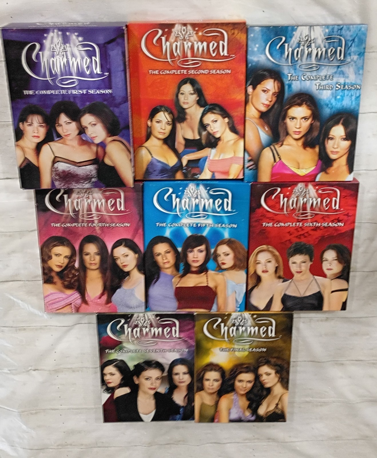 Charmed: The Complete Series (Seasons 1-8 DVD Box Sets, 48 Discs) Charmed: The Complete Series (Seasons 1-8 DVD Box Sets, 48 Discs)