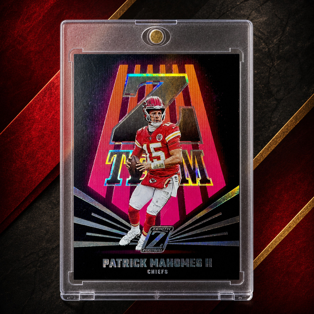 Patrick Mahomes Rare Rainbow Refractor Investment Card SSP Panini Chiefs Mint