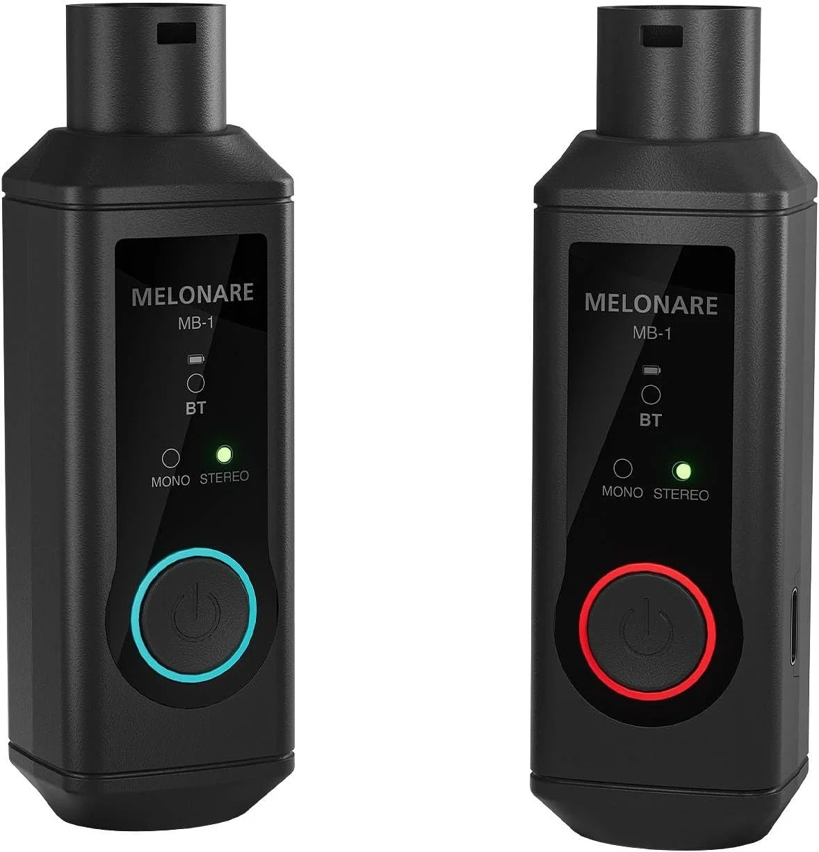MELONARE XLR Bluetooth Receiver BT 5.3 Mono/Stereo 15H MB-1 MELONARE XLR Bluetooth Receiver BT 5.3 Mono/Stereo 15H MB-1