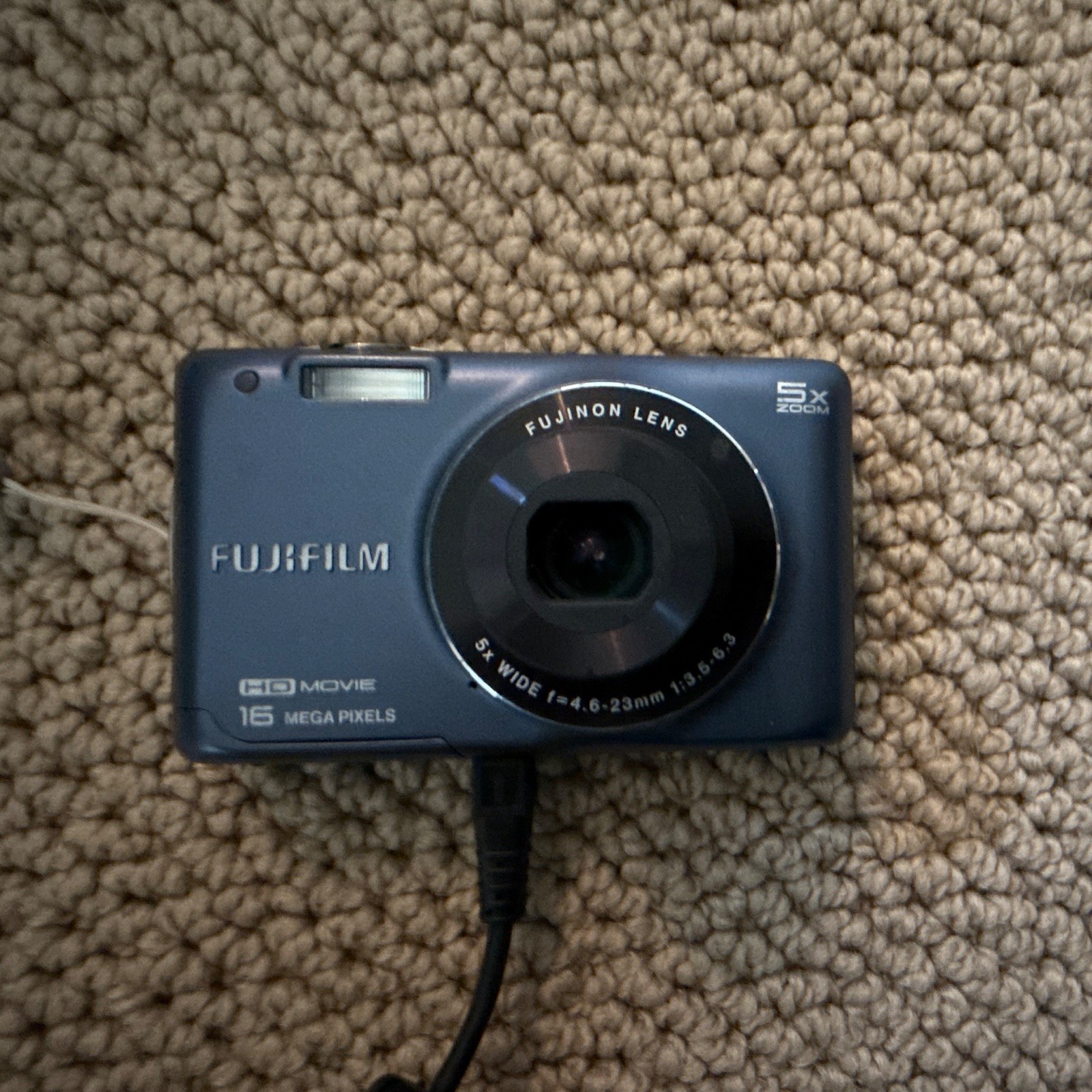 Fujifilm JX665 FinePix-Blue 16MP 5X Zoom No SD Card- Battery /Charger Included