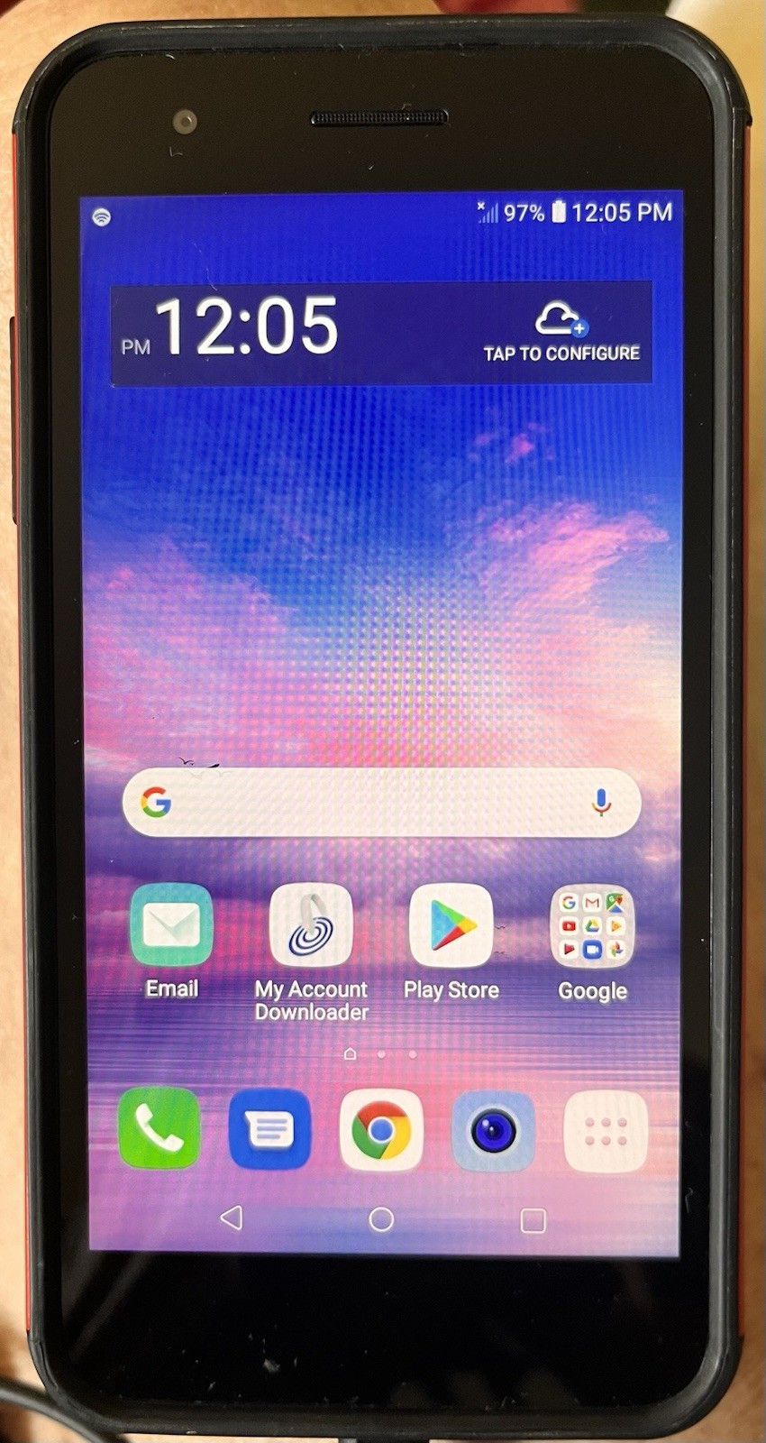 LG Rebel 4 Bar Smartphone Black Wi‑Fi 8.0MP Camera Wi‑Fi Enabled