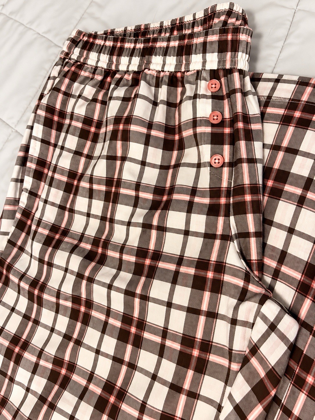 Torrid Lovesick Boxer Pants 00 Regular Plaid Tencel NWT Coquette Lounge
