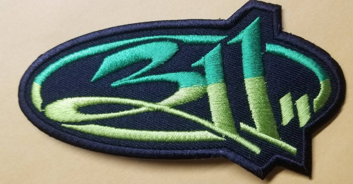 311 Rock Band Embroidered green/lime/yellowish Patch approx 2.25x4.5\