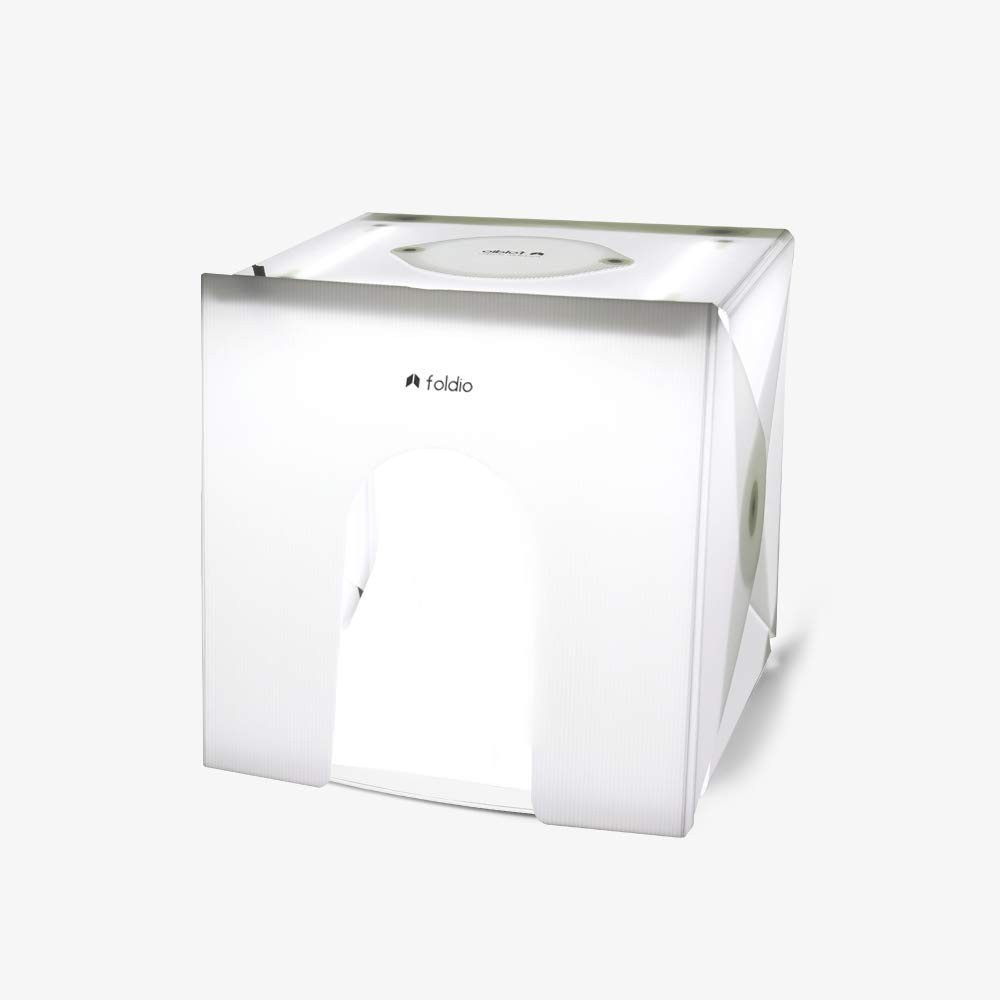 Foldio2 Plus + Front Cover (15inch Lightbox for Product Photography with Refl...