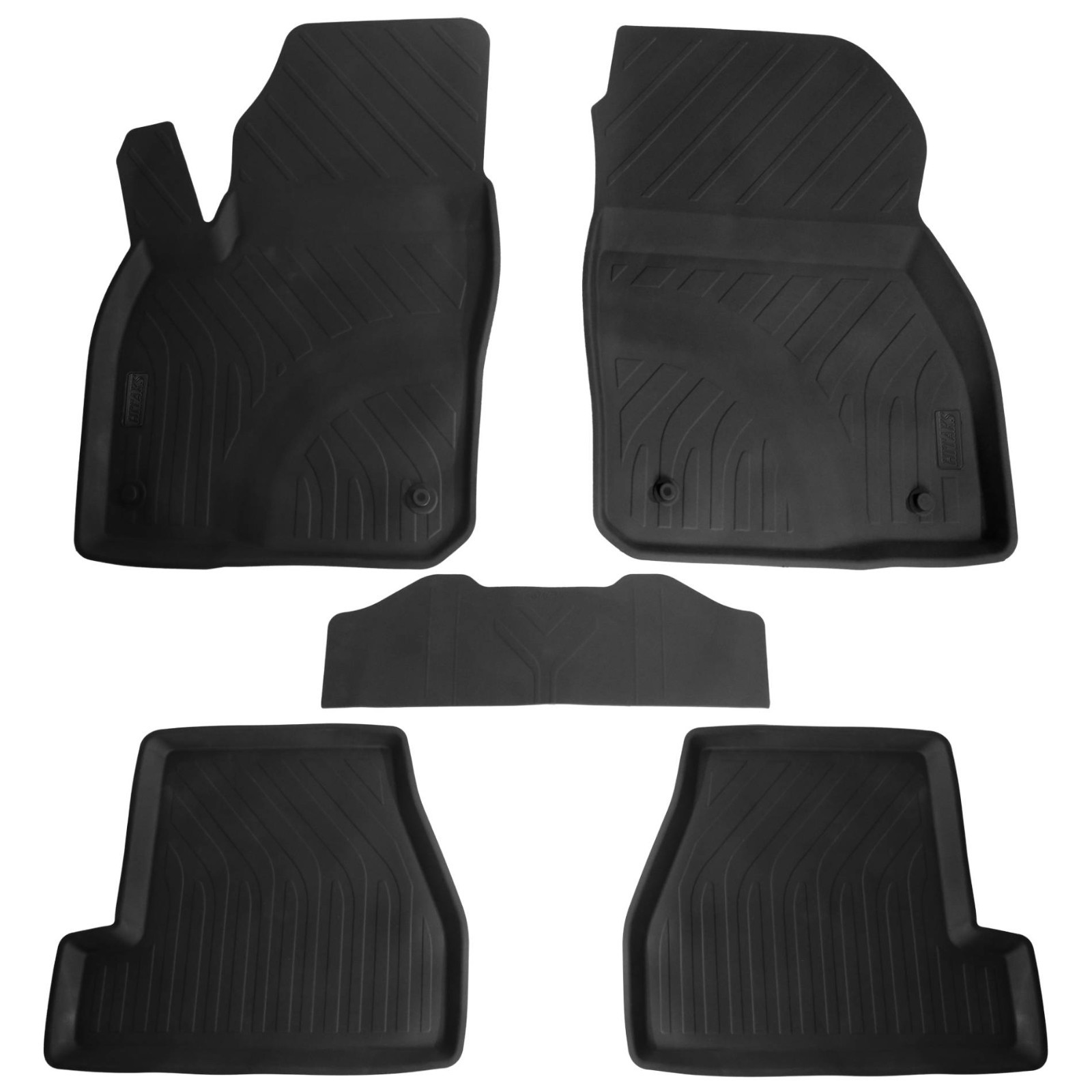 Floor Mats for 2010-2018 Ford Focus 3, Custom Fit All Weather Floor Liners