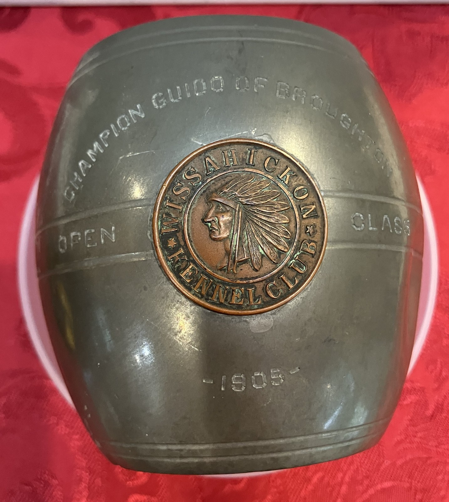 Antique Dog Show Trophy Award (Mug) 1905