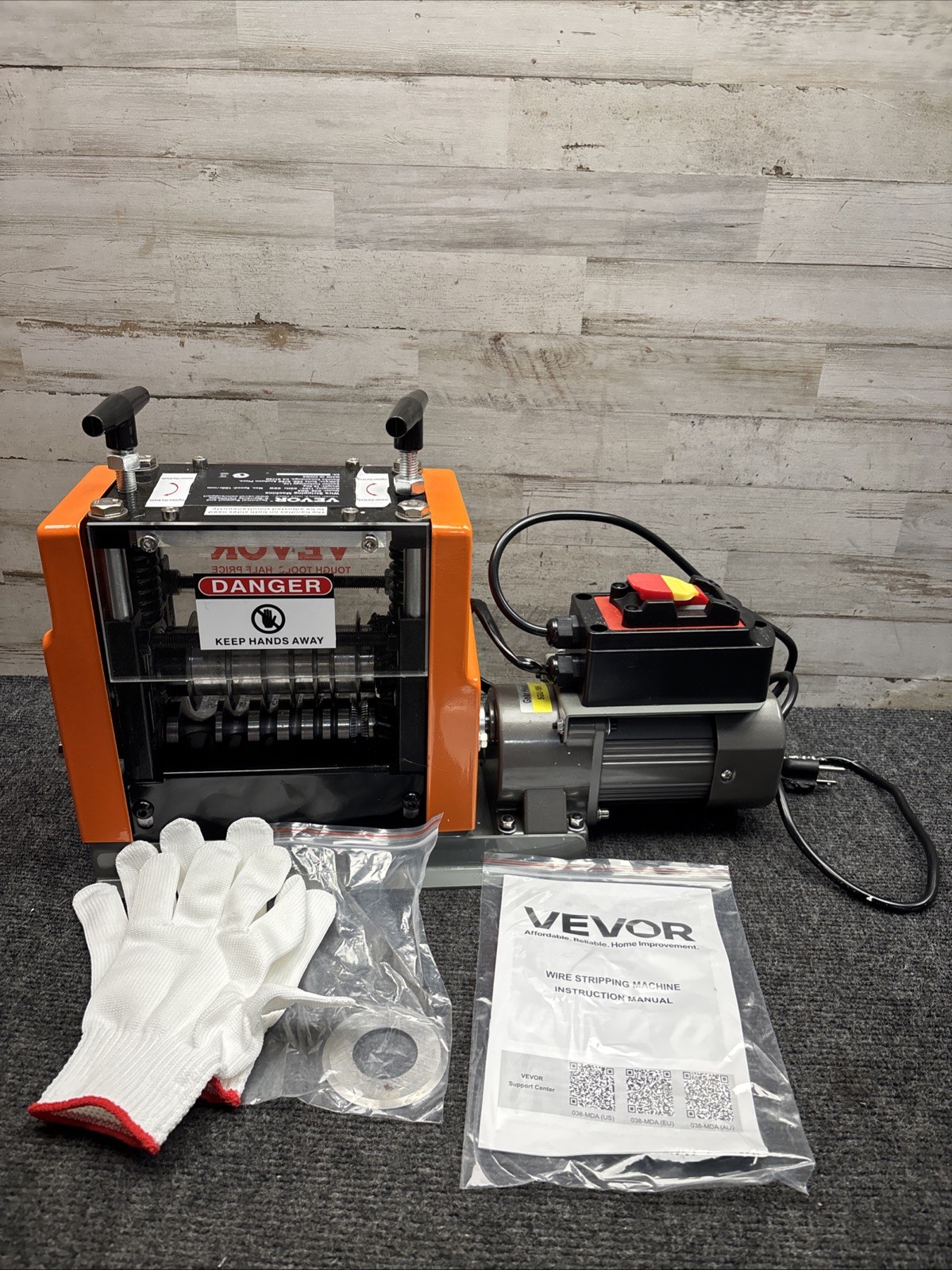 VEVOR Electric Wire Stripping Machine 038-MDA