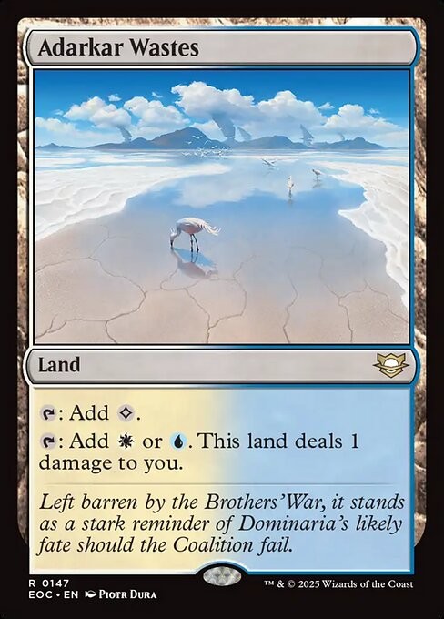 Adarkar Wastes 147 R Normal EOC MTG NM