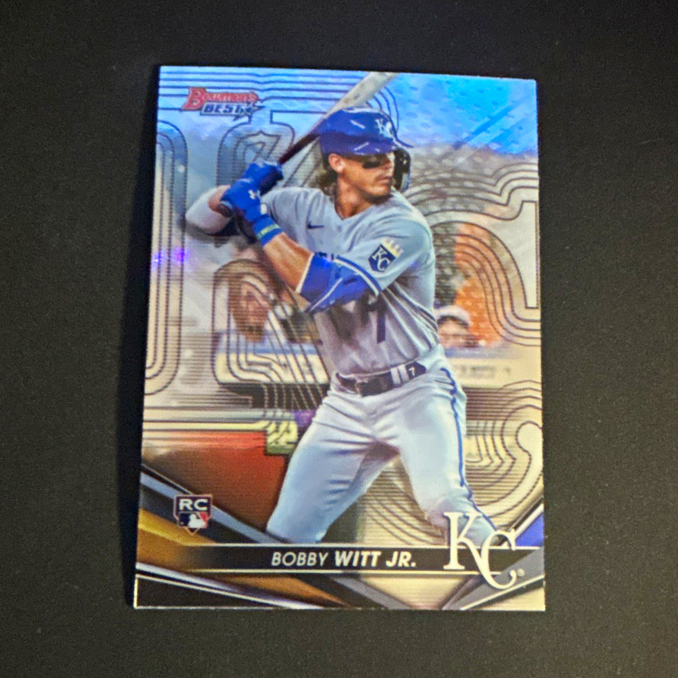 Topps 2022 Bowman's Best Bobby Witt Jr. Kansas City Royals #13 Refractor RC Topps 2022 Bowman's Best Bobby Witt Jr. Kansas City Royals #13 Refractor RC